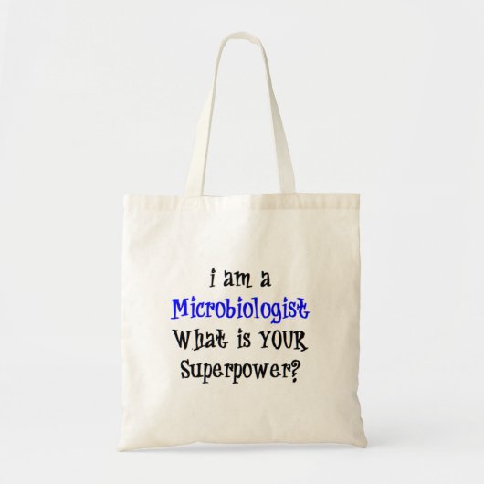 microbioloog tote bag (Voorkant)
