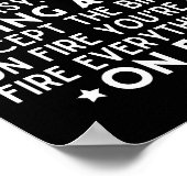 Microbioloog zijn is makkelijk als Riding Bike Poster (Hoek)