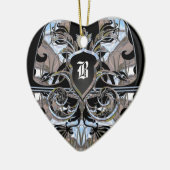 Microbioom Victoriaans Keramisch Ornament (Links)