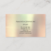 Microblade Lashes Brows Makeup Eye Roos Copper Visitekaartje (Achterkant)