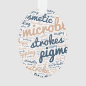 Microbladekunstenaar Ornament (voorkant)