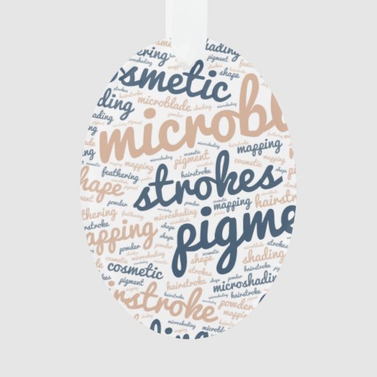 Microbladekunstenaar Ornament (voorkant)