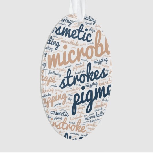 Microbladekunstenaar Ornament (voorkant)