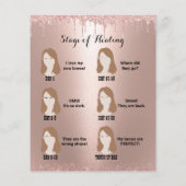 Microblading Aftercare Roos Gold Drivers Flyer (Achterkant)