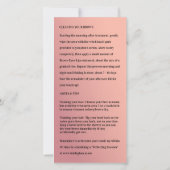 Microblading Aftercare Roos & Gold_Example Bedankkaart (Achterkant)