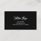 Microblading Brows & Lashes, Eyelash Extensions Bu Visitekaartje (Achterkant)