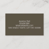 Microblading, Eyebrows, Lashes, Permanente Makeup Visitekaartje (Achterkant)