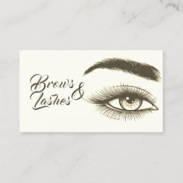 Microblading, Eyebrows, Lashes, Permanente Makeup Visitekaartje