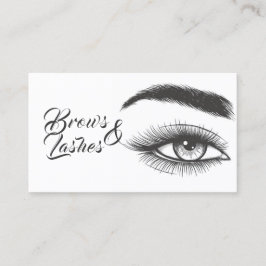 Microblading, Eyebrows, Lashes, Permanente Makeup Visitekaartje