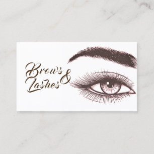 Microblading, Eyebrows, Lashes, Permanente Makeup Visitekaartje