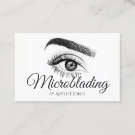 Microblading Eyebrows & Lashes Salon Visitekaartje