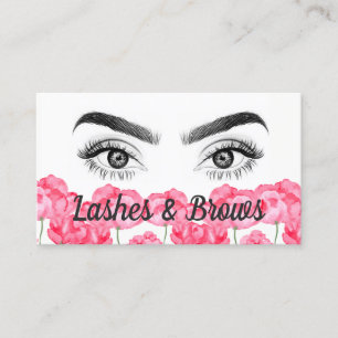 Microblading Eyebrows & Lashes Visitekaartje
