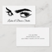 Microblading, Eyebrows, Tattoo, Permanente Makeup Visitekaartje (Voorkant / Achterkant)