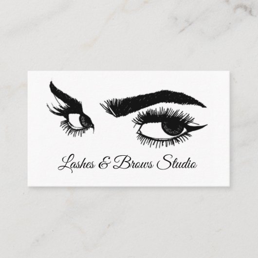Microblading, Eyebrows, Tattoo, Permanente Makeup Visitekaartje (Voorkant)