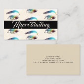 Microblading, Eyebrows, Tattoo, Permanente Makeup Visitekaartje (Voorkant / Achterkant)