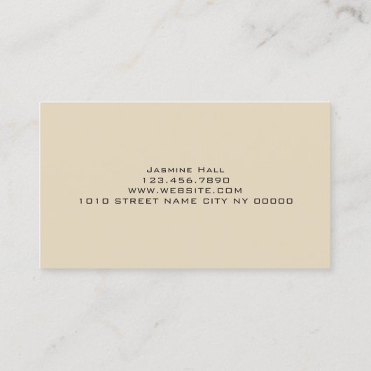 Microblading, Eyebrows, Tattoo, Permanente Makeup Visitekaartje (Achterkant)