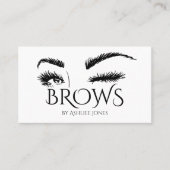 Microblading, Eyebrows, Tattoo, Permanente Makeup  Visitekaartje (Voorkant)