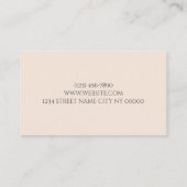 Microblading, Eyebrows, Tattoo, Permanente Makeup Visitekaartje (Achterkant)