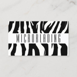 Microblading, Eyebrows, Tattoo, Permanente Makeup Visitekaartje