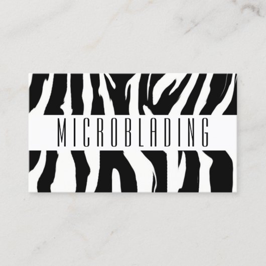 Microblading, Eyebrows, Tattoo, Permanente Makeup Visitekaartje (Voorkant)