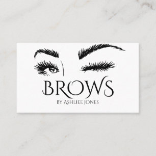Microblading, Eyebrows, Tattoo, Permanente Makeup Visitekaartje