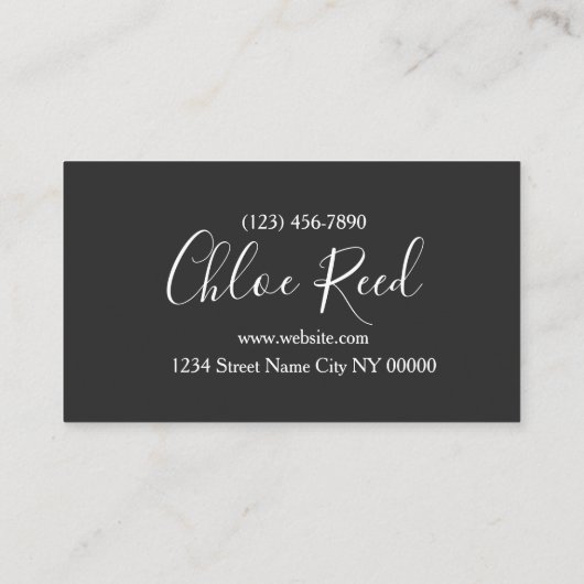 Microblading, Eyebrows, Tattoo, Permanente Makeup Visitekaartje (Achterkant)