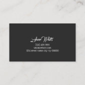 Microblading & Eyelash-uitbreidingen Visitekaartje (Achterkant)