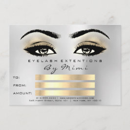 Microblading Lashes Makeup Artist Certificate Gift