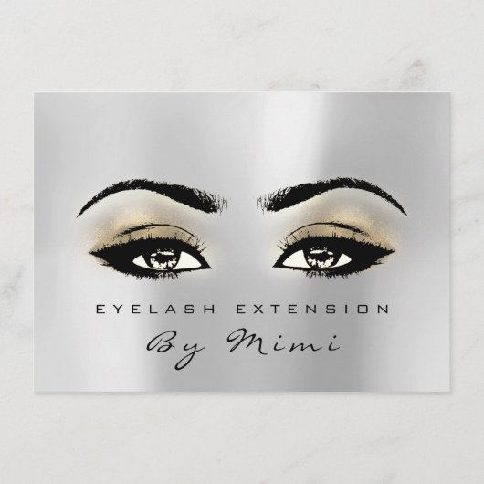 Microblading Lashes Makeup Artist Certificate Gift (Achterkant)