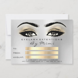 Microblading Lashes Makeup Artist Certificate Gift