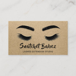 Microblading Makeup Eyelash Studio QR-codes Visitekaartje