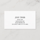 Microblading & Permanent Makeup Visitekaartje (Achterkant)