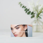 Microblading & Permanente Make-up Visitekaartje (Staand voorkant)