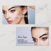 Microblading & Permanente Make-up Visitekaartje (Voorkant / Achterkant)