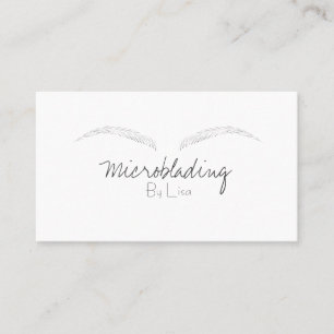 Microblading Visitekaartje