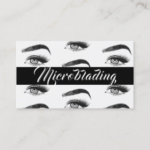 Microblading, Wenkbrauwen, Tatoeage, Permanente Ma Visitekaartje