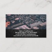 Microchip | Binaire Code Visitekaartje (Achterkant)