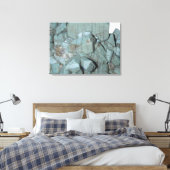 Microcline kristallen, Pike's Peak, Colorado, Vere Canvas Afdruk (Insitu (Slaapkamer))