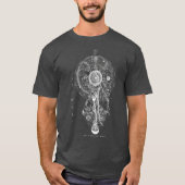 MICROCOSMOS GODHEAD  Occult Sacred Geometry T-shirt (Voorkant)