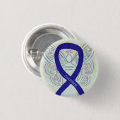 Microdeletie Syndroom Bewustheid Ribbon Angel Pin Ronde Button 3,2 Cm (Voorkant /achterkant)