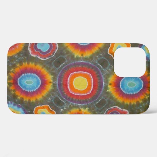 Microdot Tie Dye Circles Case-Mate iPhone Case (Achterkant (horizontaal))