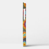 Microdot Tie Dye Circles Case-Mate iPhone Case (Achterkant / Links)