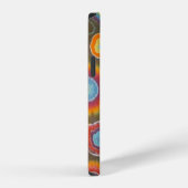 Microdot Tie Dye Circles iPhone Hoesje (Rechterkant)