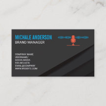 Microfoon Audio Signal Logo