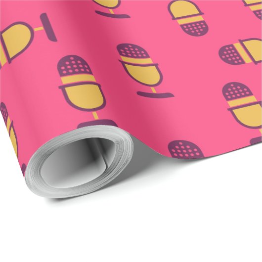 microfoon cadeaupapier (Rol Hoek)