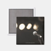 Microfoon en spotlichten magneet (Voorkant / Achterkant)