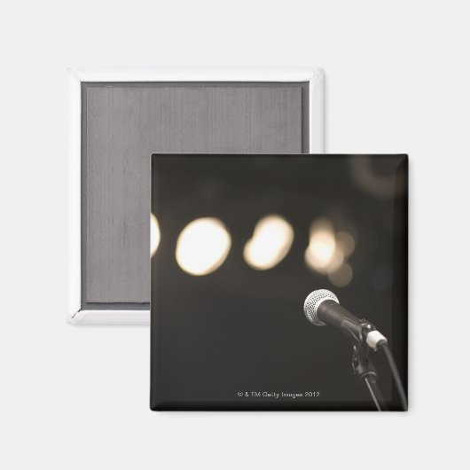 Microfoon en spotlichten magneet (Voorkant / Achterkant)