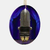 Microfoon- en werkgebiedgordijnen herstellen keramisch ornament (Rechts)