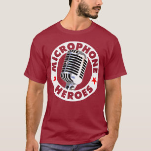 MICROFOON HEROES - 22 kleuren - Logo T-shirt