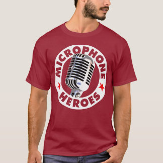 MICROFOON HEROES - 22 kleuren - Logo T-shirt